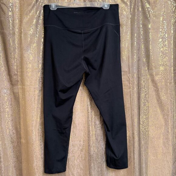 Girlfriend Collective Black Compressive High-Rise Leggings 7/8 Length XL - Picture 2 of 9